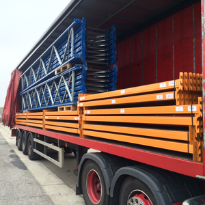 Used Apex pallet racking, shelving racking deals