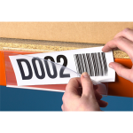 Self-adhesive ticket holder