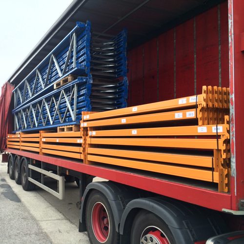 pallet racking deliveries