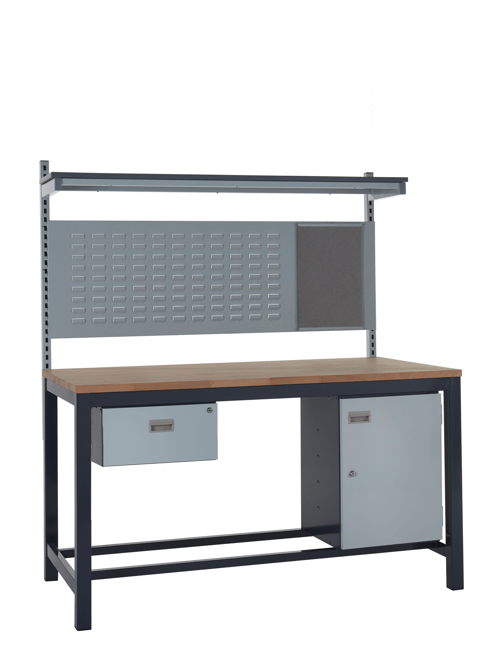 Heavy duty square tube workbench